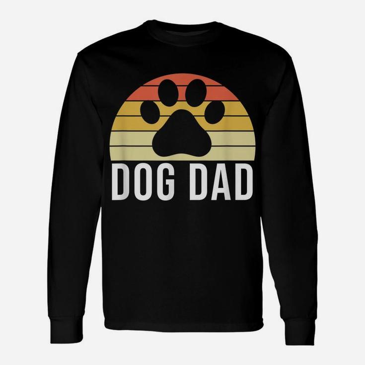 Best Dog Dad - Cool & Funny Paw Dog Saying Dog Owner Quote Unisex Long Sleeve