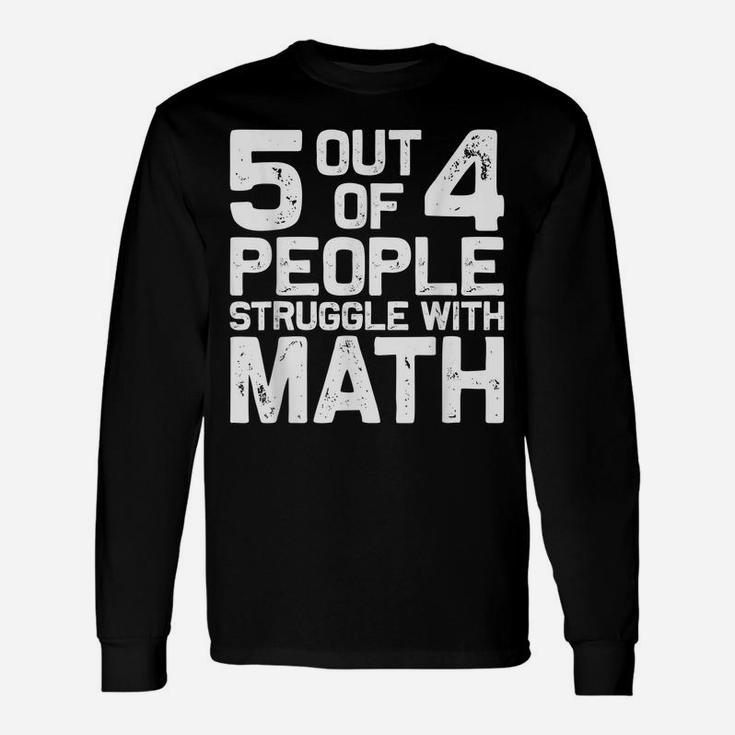 Best Math Teacher Art Men Women Math Joke Calculus Geometry Unisex Long Sleeve