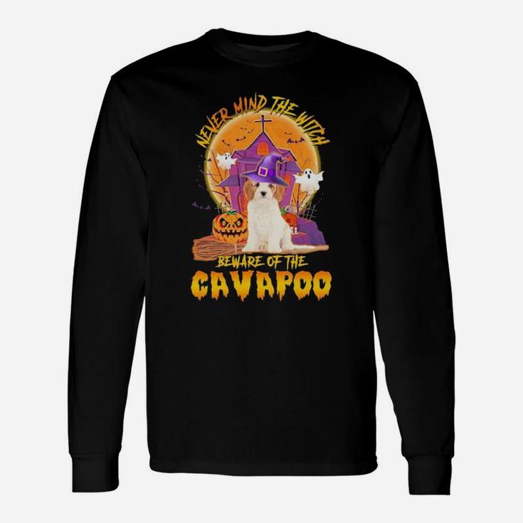 Beware Of The Cavapoo Long Sleeve T-Shirt