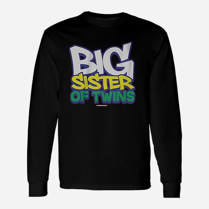 Big Sister Of Twins Unisex Long Sleeve