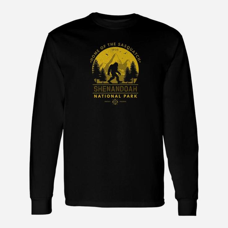 Shenandoah National Park Virginia Bigfoot Mountains T-Shirt
