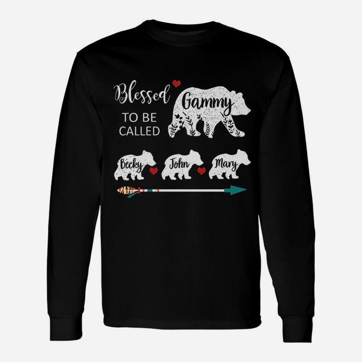 Blessed To Be Called Gammy Bear Unisex Long Sleeve