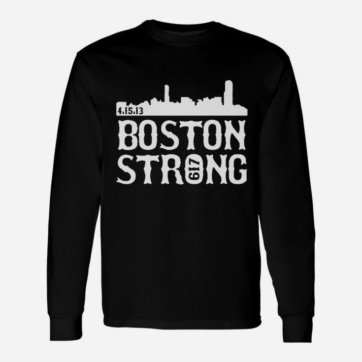 Boston Strong 617 Skyline State Unisex Long Sleeve