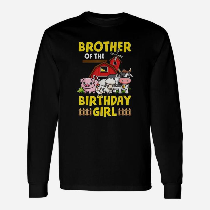 Brother Of The Birthday Unisex Long Sleeve