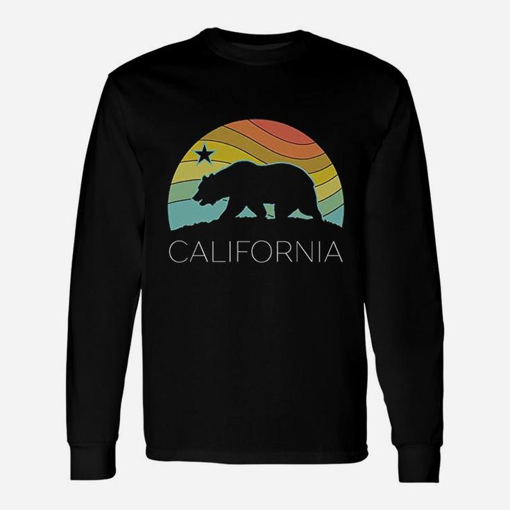 California Bear Vintage Beach Cali Unisex Long Sleeve