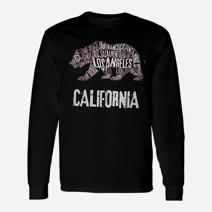 California Republic  Vintage Cali Bear Unisex Long Sleeve