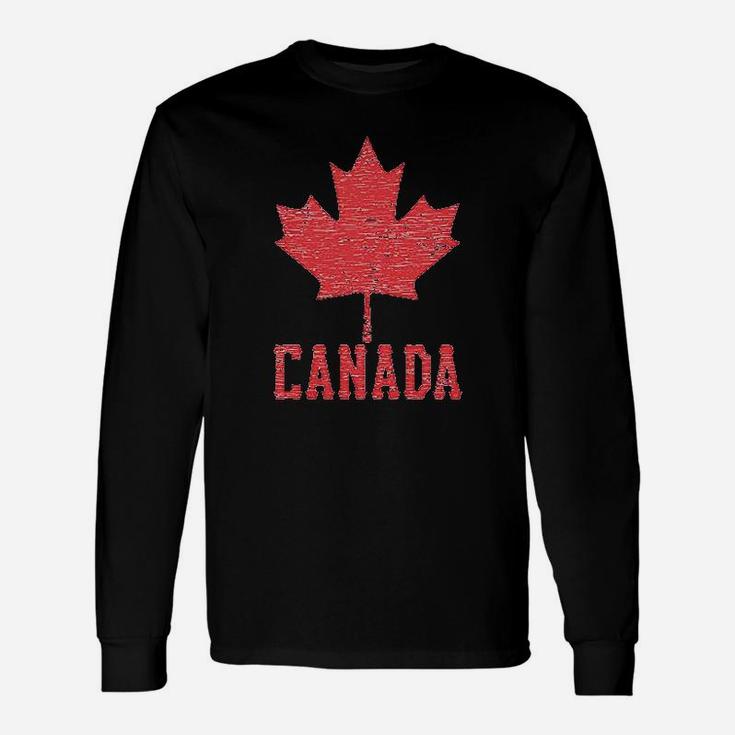 Canadian Flag Canada Maple Leaf Unisex Long Sleeve