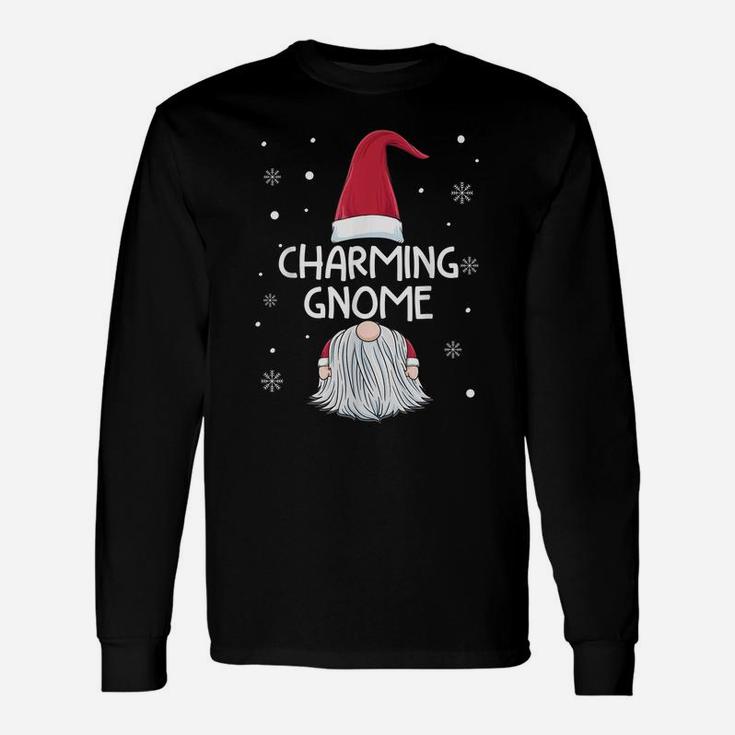 Charming Gnome Christmas Matching Family Group Gift Unisex Long Sleeve