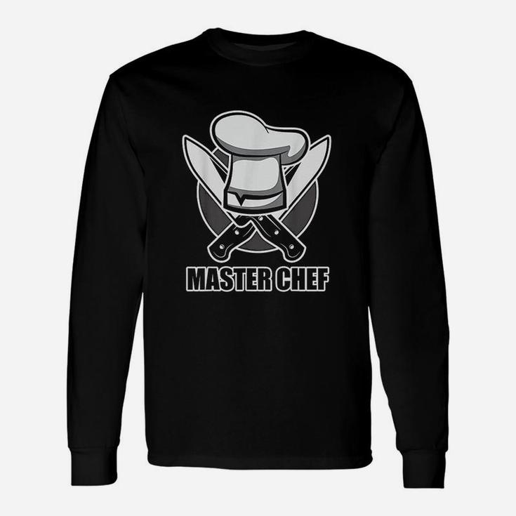 Chef Cook Master Chef For Cooks Long Sleeve T-Shirt