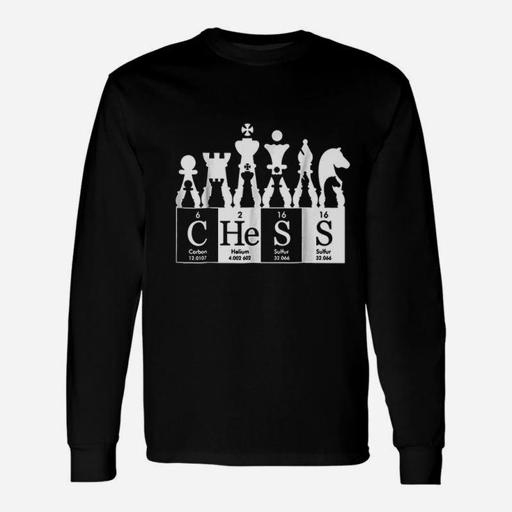 Chess Sets Periodic Table Elements Long Sleeve T-Shirt Chess Sets Periodic Table Elements Long Sleeve T-Shirt