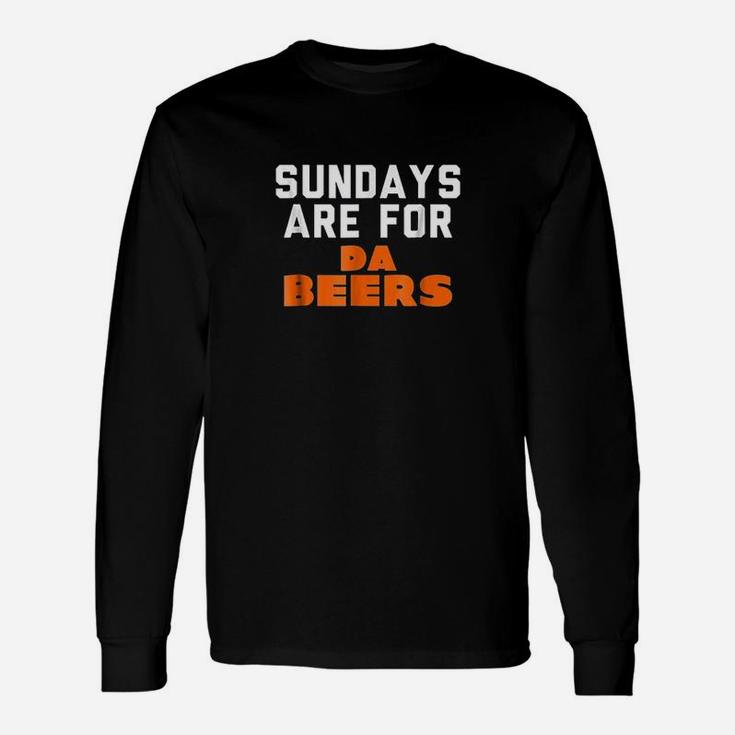 Chicago Sunday Beer Drinking Party Unisex Long Sleeve