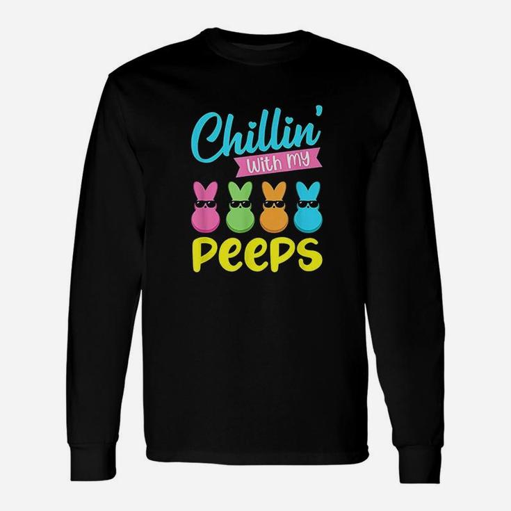 Chillin With My Peeps Unisex Long Sleeve