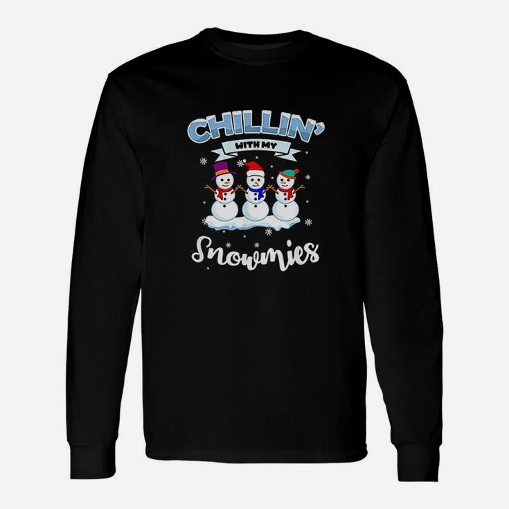 Chillin' With My Snowmies Unisex Long Sleeve