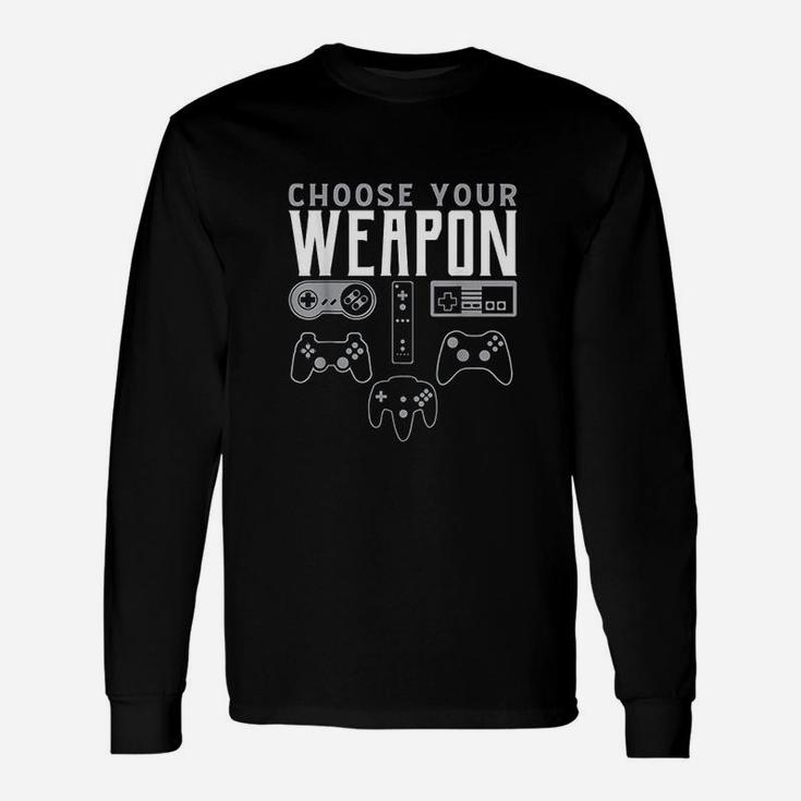 Choose Your Gaming Unisex Long Sleeve