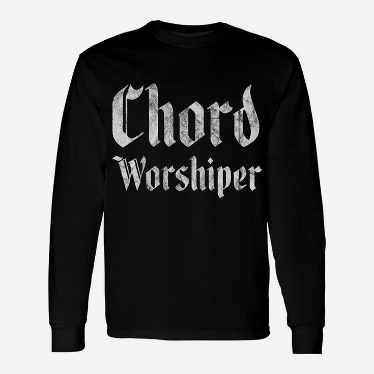 Chord Worshiper Barbershop Quartet Gift Unisex Long Sleeve