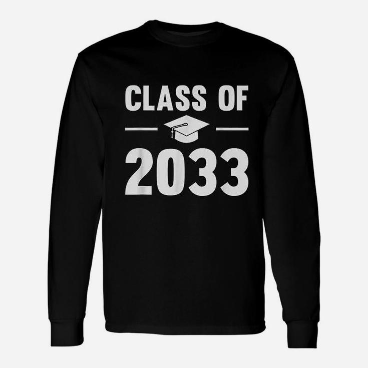 Class Of 2033 Grow With Me First Day Of School Unisex Long Sleeve