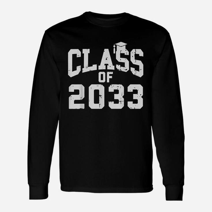 Class Of 2033 Grow With Me Future Kindergarten Graduate Gift Unisex Long Sleeve