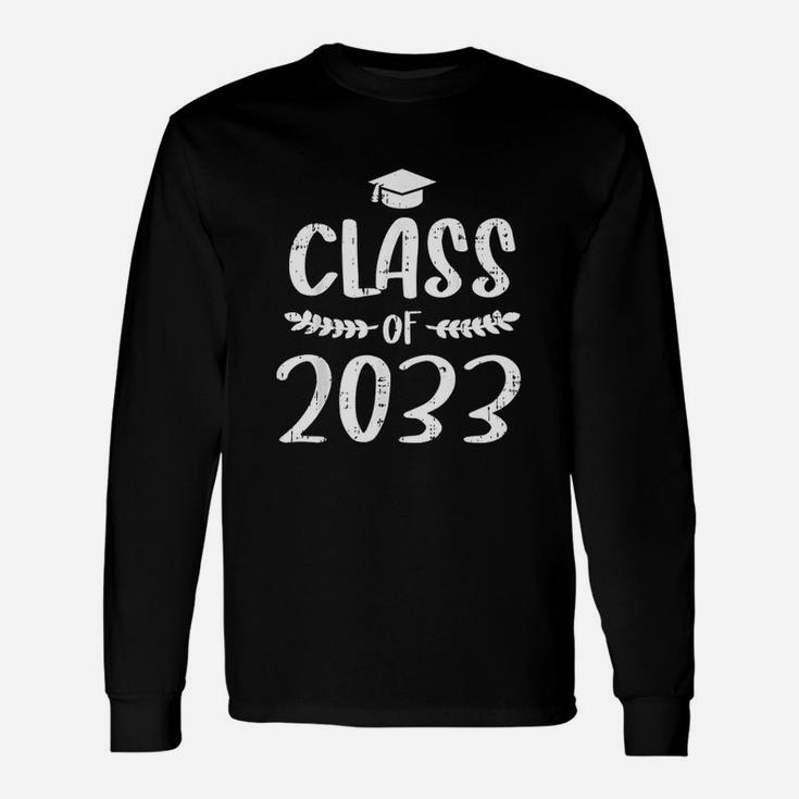Class Of 2033 Grow With Me Watch Future Graduation Gift Unisex Long Sleeve