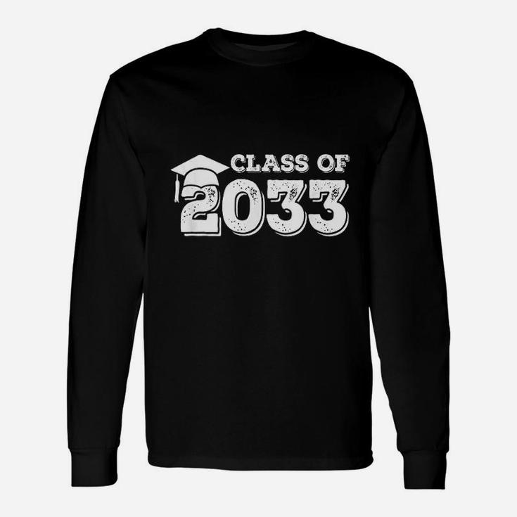 Class Of 2033 Senior Graduation 2033 Unisex Long Sleeve