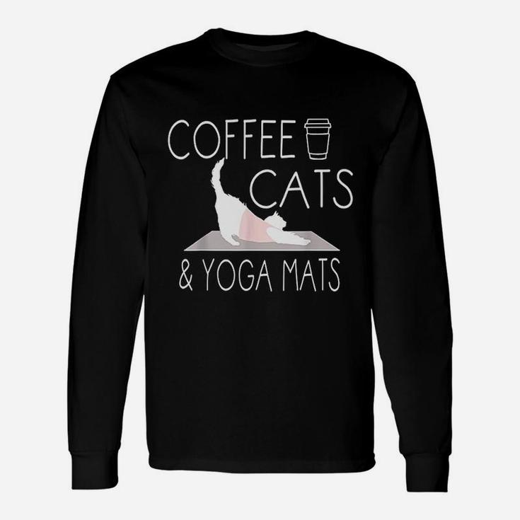 Coffee Cats Yoga Mats Unisex Long Sleeve
