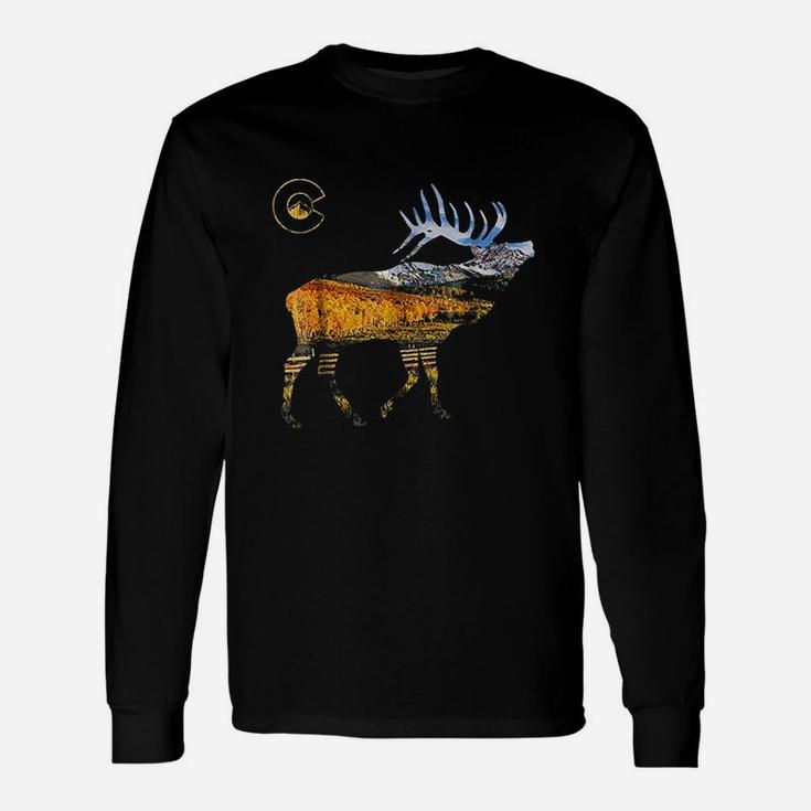 Colorado Elk Hunting Unisex Long Sleeve