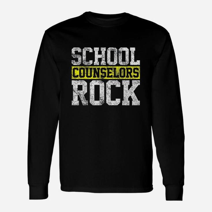 Counselor Back To School Unisex Long Sleeve