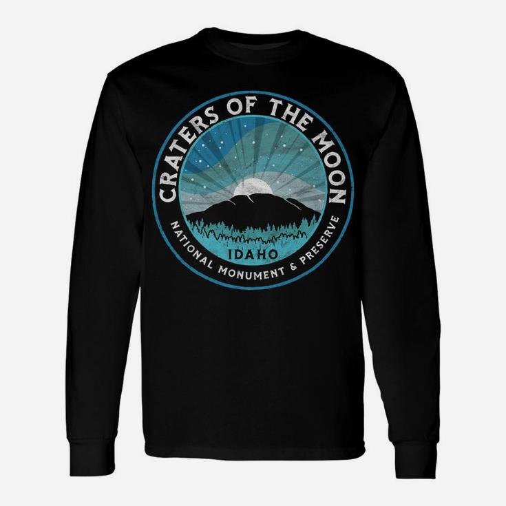 Craters Of The Moon National Monument - Vintage Idaho Unisex Long Sleeve