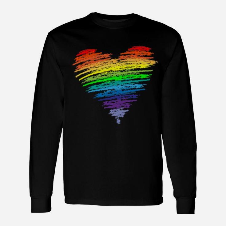 Csd Gay Pride Love Wins Herz Lgbt Long Sleeve T-Shirt