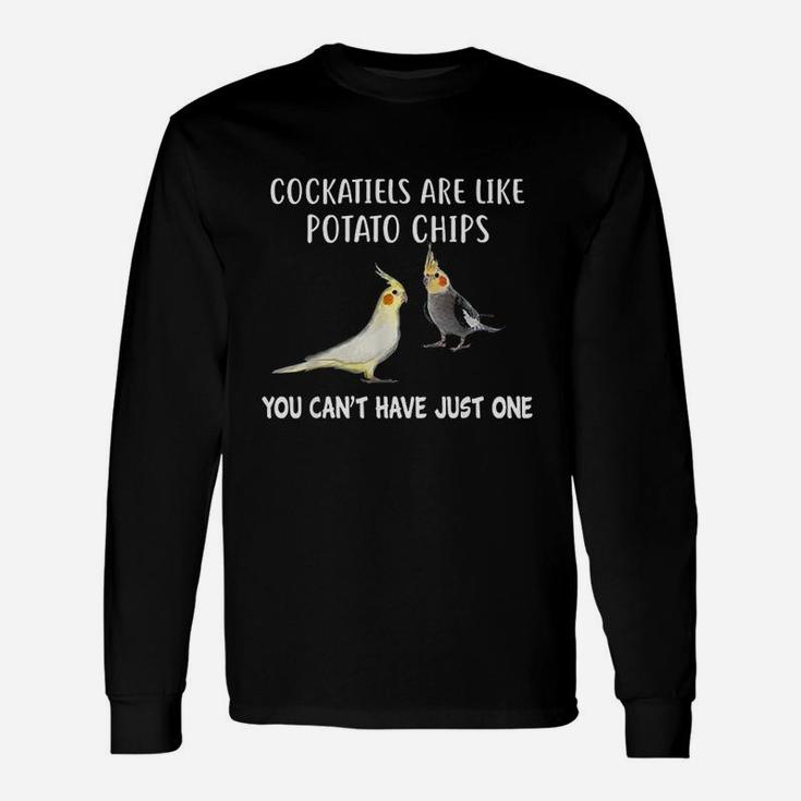 Cute Cockatiel  Cant Have One Unisex Long Sleeve