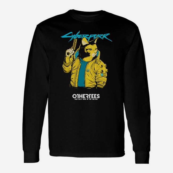 Cyberpurr Otherrees Your Daily Dose Of Pop Culture Long Sleeve T-Shirt Cyberpurr Otherrees Your Daily Dose Of Pop Culture Long Sleeve T-Shirt