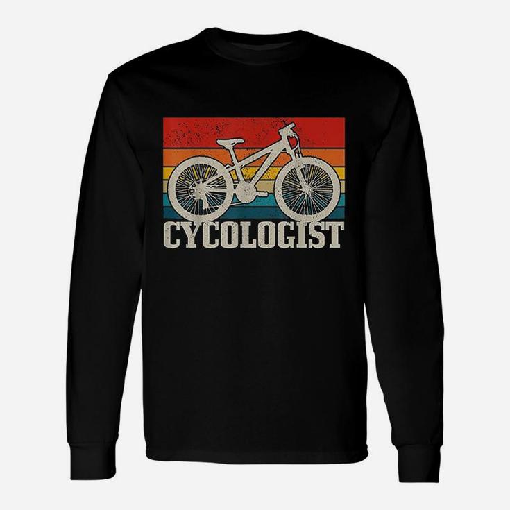Cycologist Mountain Bike Mtb Vintage Cycling Funny Gift Unisex Long Sleeve