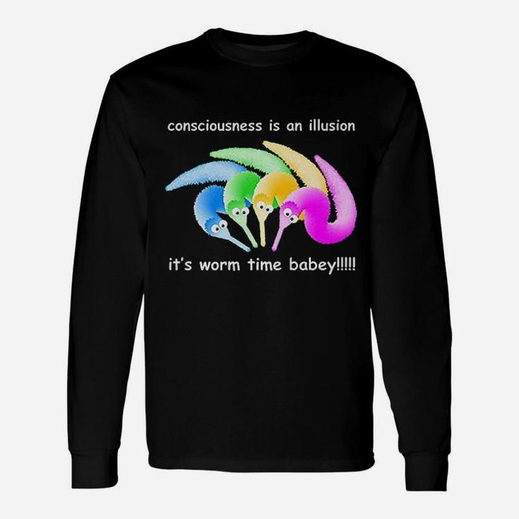 Death Is Inevitable Magic Worm On A String Meme Gifts Unisex Long Sleeve