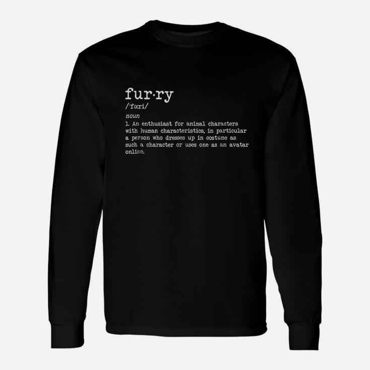 Definition Of Furry Unisex Long Sleeve
