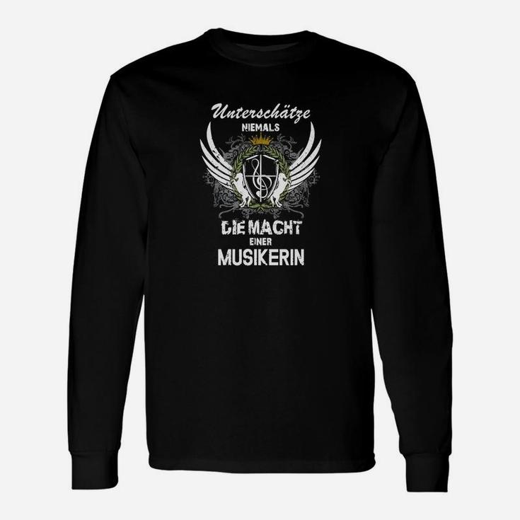 Die Macht Einer Musikerin Langarmshirts