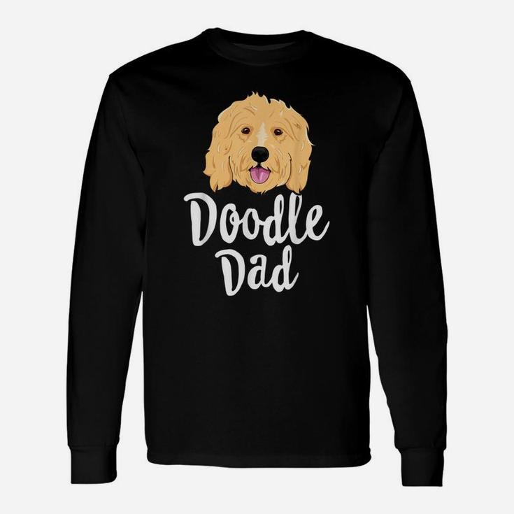 Doodle Dad Men Goldendoodle Dog Puppy Father Gift Unisex Long Sleeve