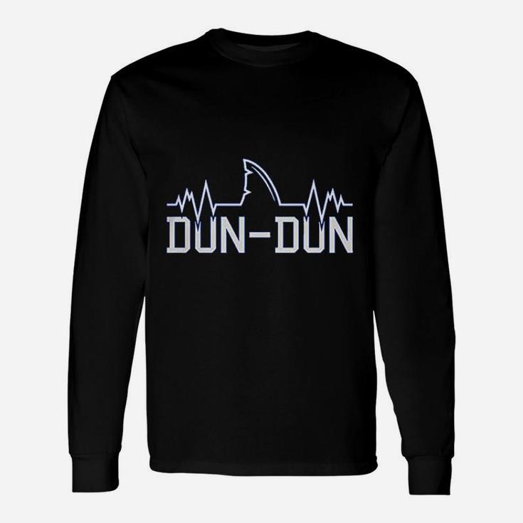 Dun Dun  Great White Shark Pun Funny Parody Unisex Long Sleeve