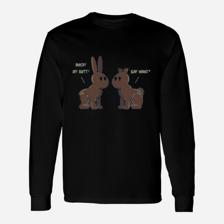 Easter Chocolate Bunnies Funny Easter Gift Unisex Long Sleeve