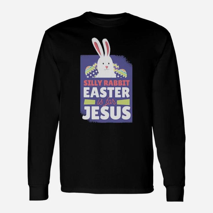 Easter Rabbit Christian Jesus Long Sleeve T-Shirt