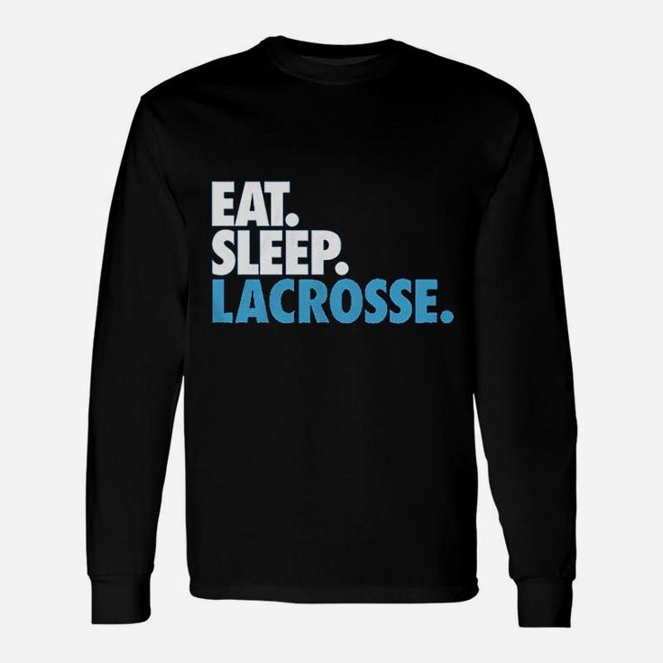 Eat Sleep Lacrosse Youth Unisex Long Sleeve