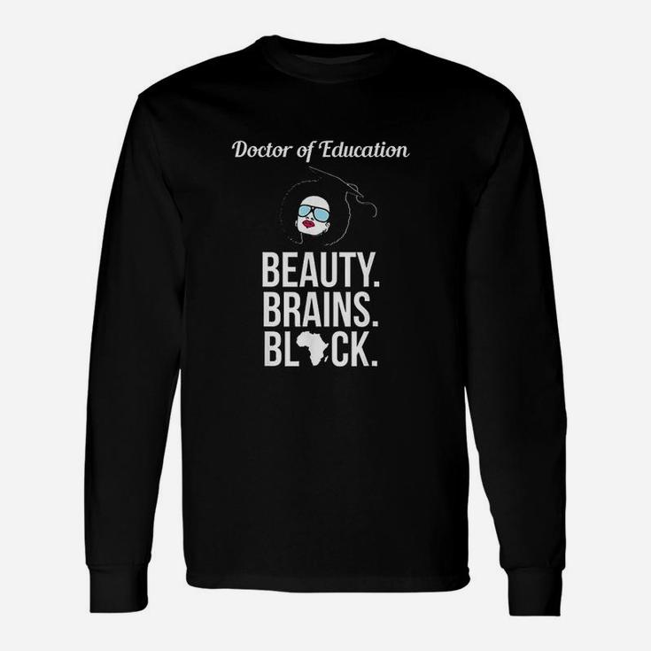 Education Black Brains Unisex Long Sleeve