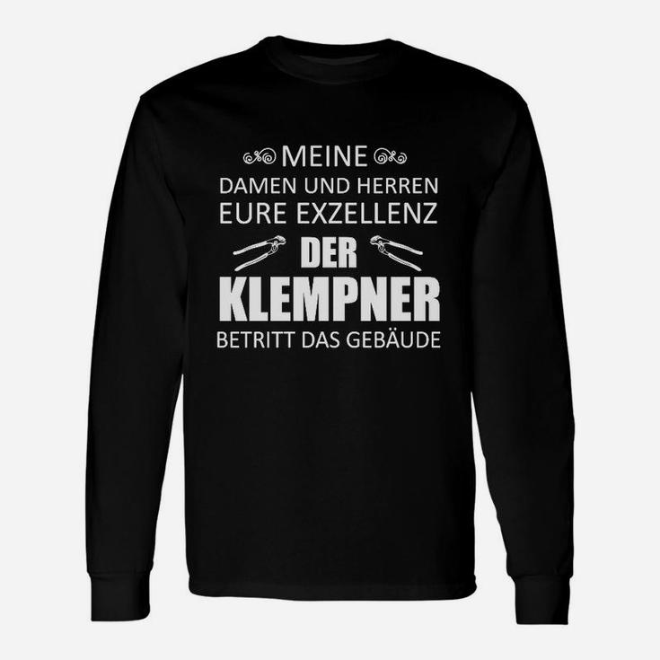 Eure Exzellenz Klempner Langarmshirts