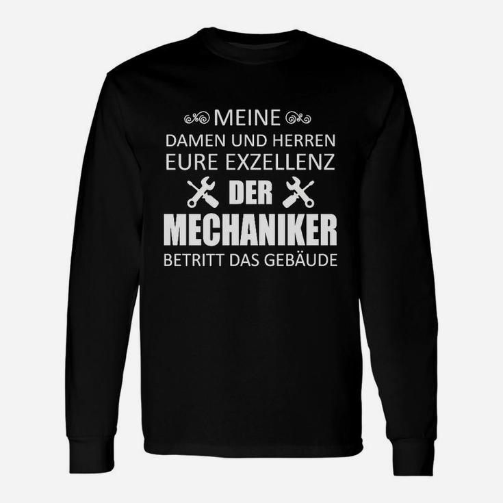 Eure Exzellenz Mechaniker Langarmshirts