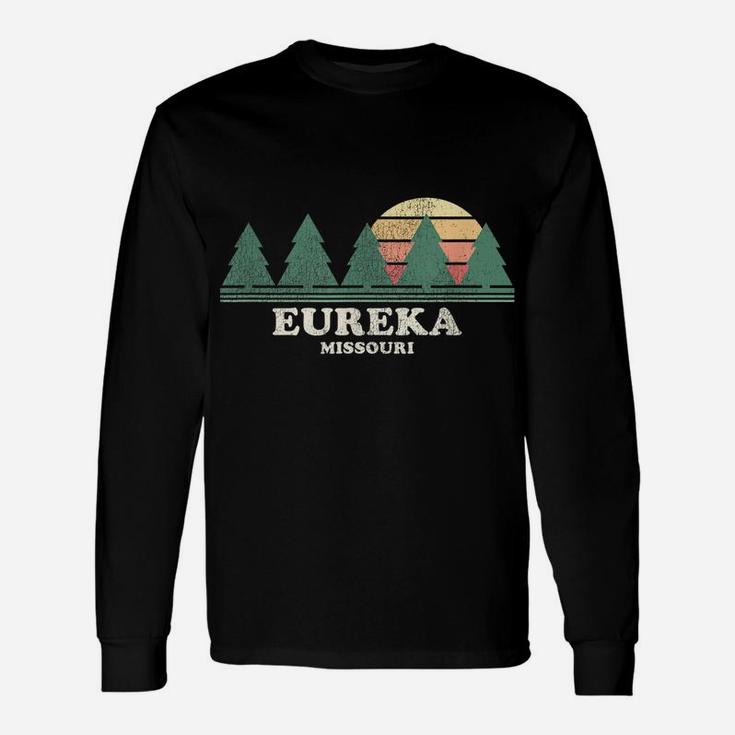 Eureka Mo Vintage Throwback Tee Retro 70S Design Unisex Long Sleeve