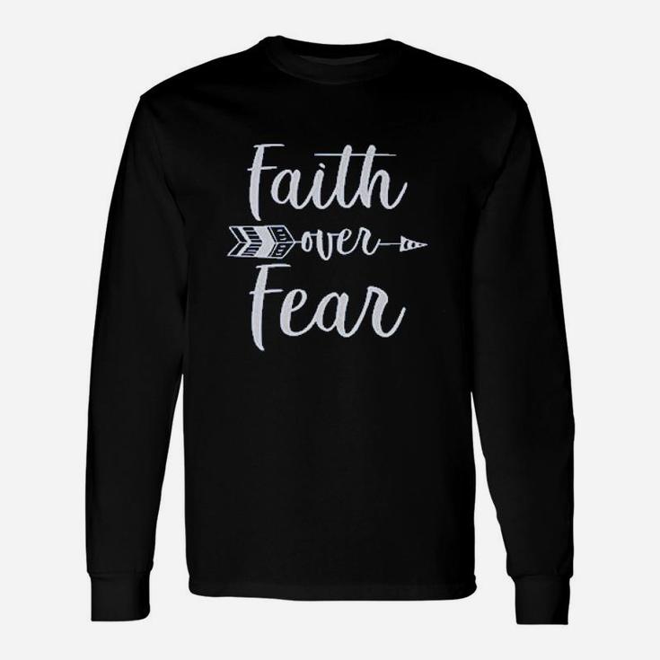 Faith Over Fear Unisex Long Sleeve