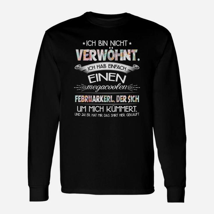 Februar Geburtstagsgeschenk Für Frauen Langarmshirts