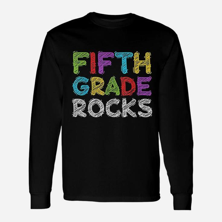 Fifth Grade Rocks Unisex Long Sleeve