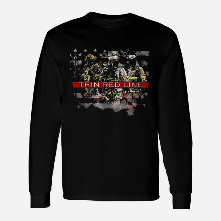 Firefighter Ying Yang Fire Department Dragon Unisex Long Sleeve