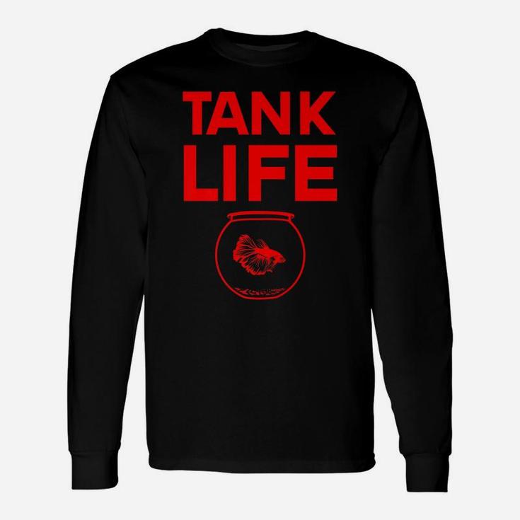 Fish Tank Gift For Aquarium Lovers Men Women Funny Aquarists Unisex Long Sleeve