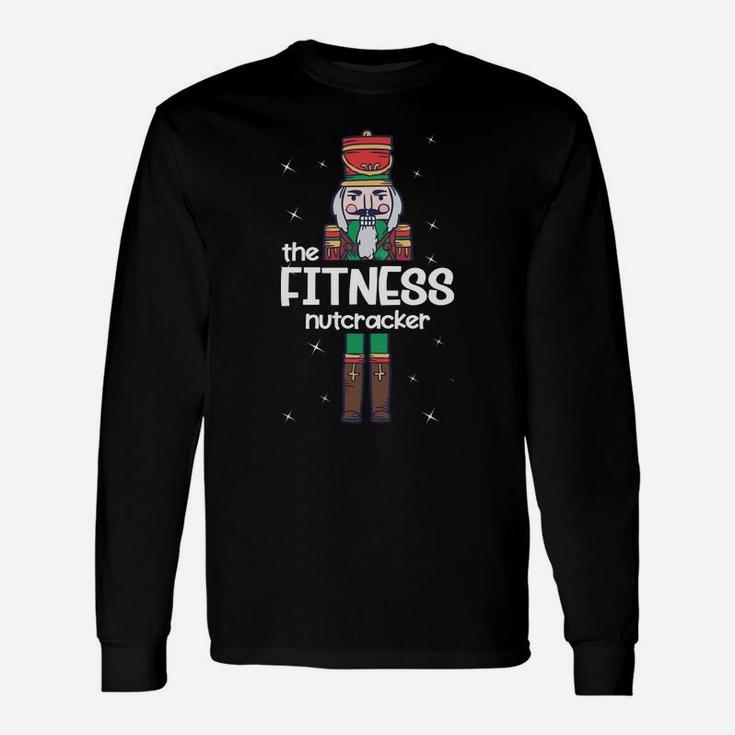 Fitness Nutcracker Family Matching Funny Gift Pajama Sweatshirt Unisex Long Sleeve