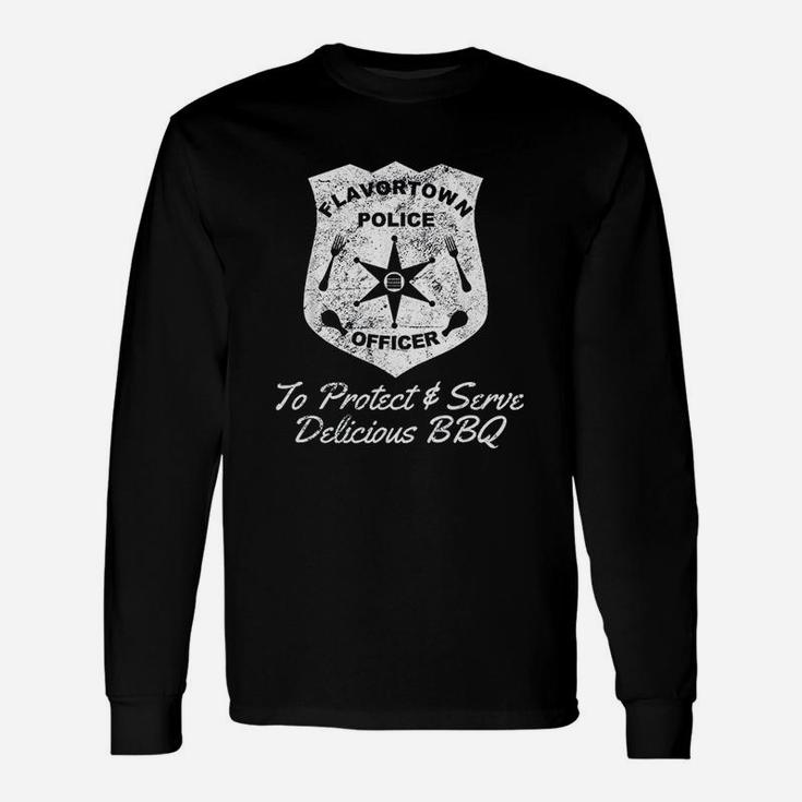 Flavortown Police Officer Unisex Long Sleeve
